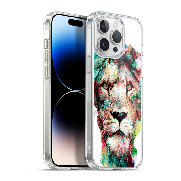 Riza Peker Animals The King Soft Gel Case for Apple iPhone 13 Pro Max & MagSafe