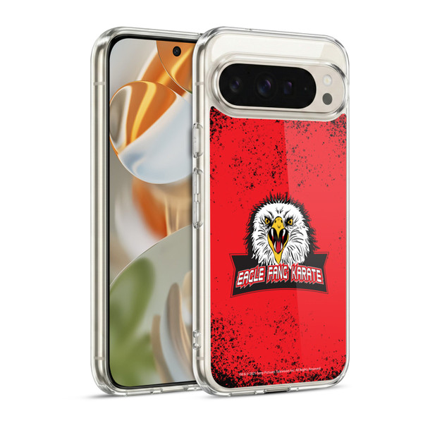 Cobra Kai Key Art Eagle Fang Logo Soft Gel Case for Google Pixel 9 / Pixel 9 Pro