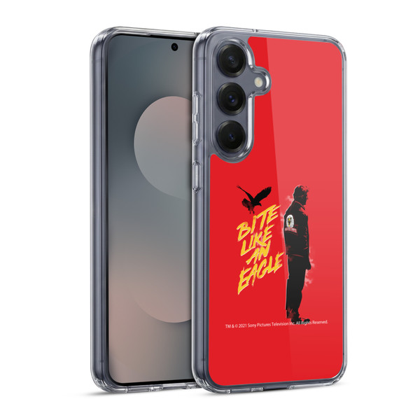 Cobra Kai Key Art Johnny Lawrence Eagle Bite Soft Gel Case for Samsung Galaxy S25 & MagSafe