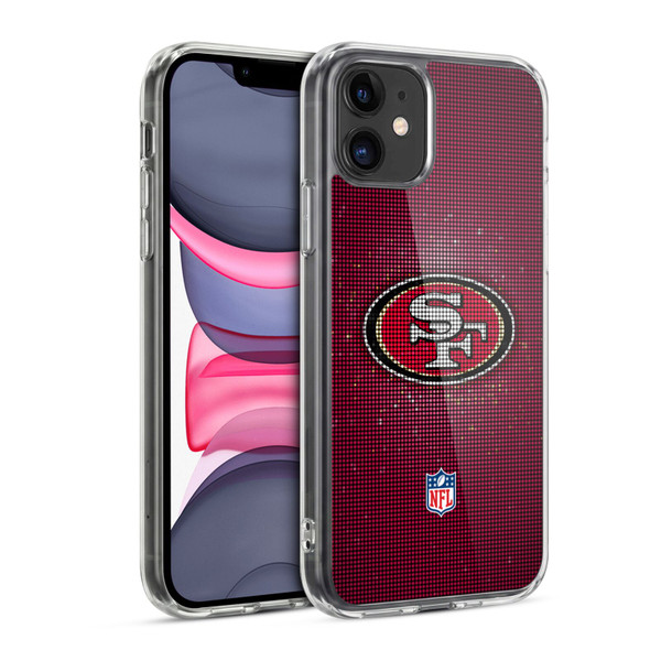 NFL San Francisco 49ers Artwork LED Soft Gel Case for Apple iPhone 11
