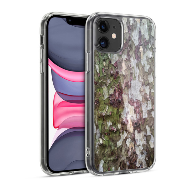 PLdesign Wood And Rust Prints Camouflage Bark Soft Gel Case for Apple iPhone 11