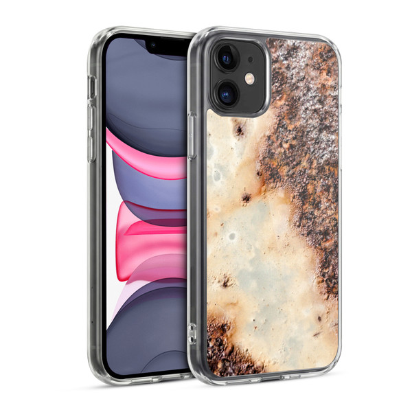 PLdesign Wood And Rust Prints Rusty Metal Texture Soft Gel Case for Apple iPhone 11