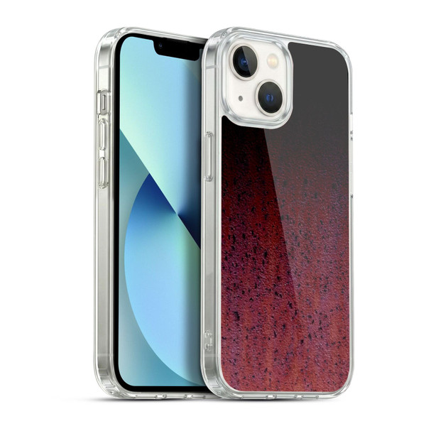 PLdesign Wood And Rust Prints Ombre Soft Gel Case for Apple iPhone 13