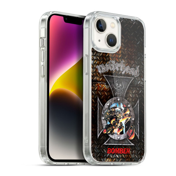 Motorhead Key Art Bomber Cross Soft Gel Case for Apple iPhone 14