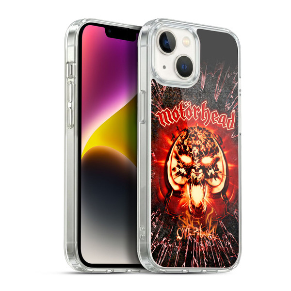 Motorhead Key Art Overkill Fame Soft Gel Case for Apple iPhone 14