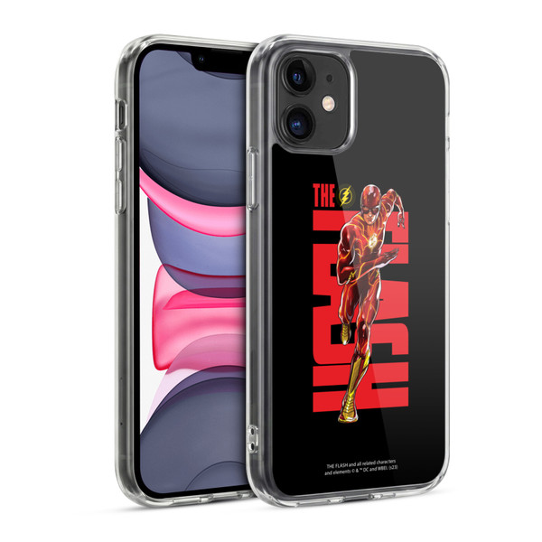 The Flash 2023 Graphics Barry Allen Soft Gel Case for Apple iPhone 11