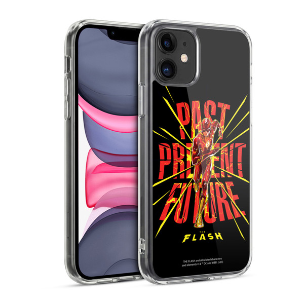 The Flash 2023 Graphics Speed Force Soft Gel Case for Apple iPhone 11