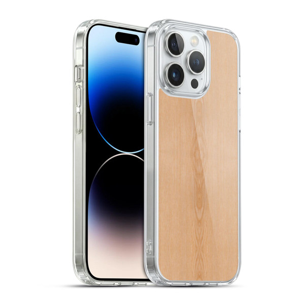 PLdesign Wood And Rust Prints Light Brown Grain Soft Gel Case for Apple iPhone 14 Pro Max & MagSafe