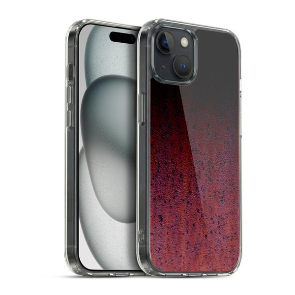 PLdesign Wood And Rust Prints Ombre Soft Gel Case for Apple iPhone 15 Plus & MagSafe