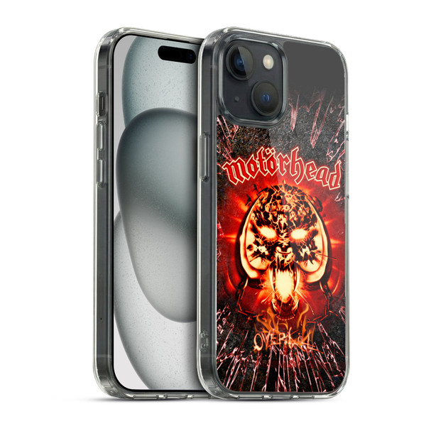 Motorhead Key Art Overkill Fame Soft Gel Case for Apple iPhone 15 & MagSafe