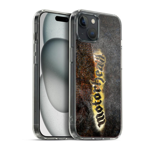 Motorhead Key Art Logo Soft Gel Case for Apple iPhone 15 Plus & MagSafe
