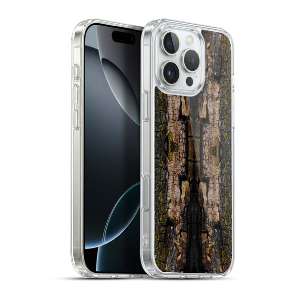 PLdesign Wood And Rust Prints Brown Bark Soft Gel Case for Apple iPhone 16 Pro Max & MagSafe