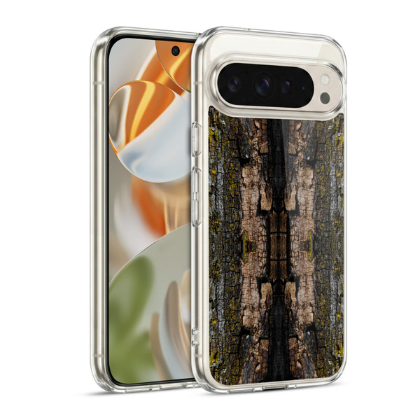 PLdesign Wood And Rust Prints Brown Bark Soft Gel Case for Google Pixel 9 / Pixel 9 Pro