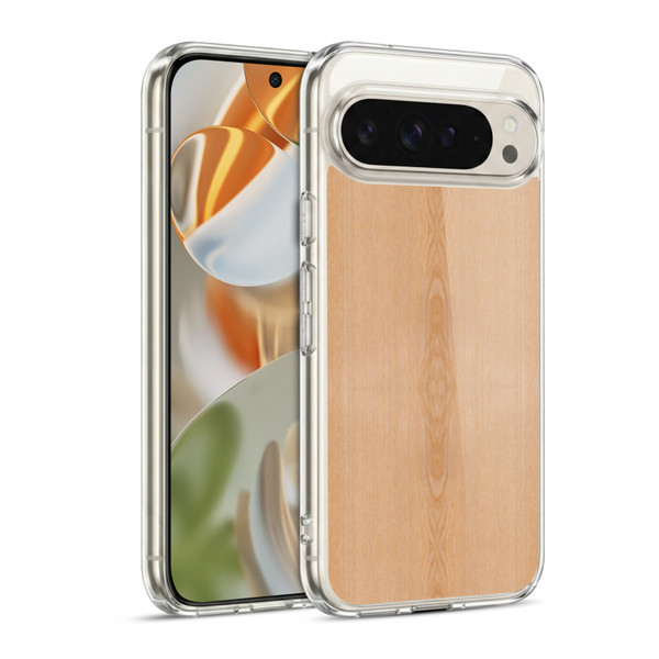 PLdesign Wood And Rust Prints Light Brown Grain Soft Gel Case for Google Pixel 9 / Pixel 9 Pro