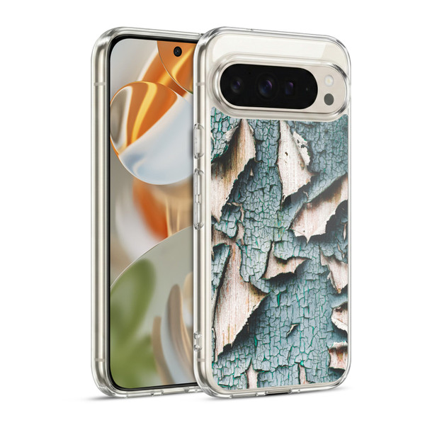 PLdesign Wood And Rust Prints Rustic Old Peeling Apart Soft Gel Case for Google Pixel 9 / Pixel 9 Pro