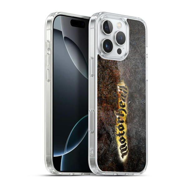 Motorhead Key Art Logo Soft Gel Case for Apple iPhone 16 Pro Max & MagSafe