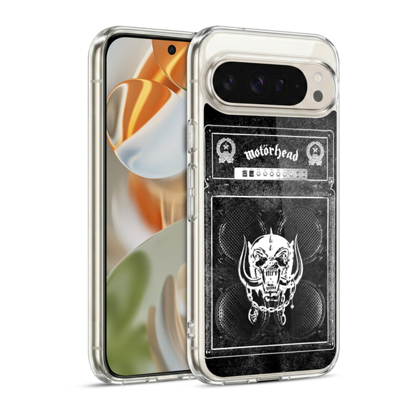 Motorhead Key Art Amp Stack Soft Gel Case for Google Pixel 9 / Pixel 9 Pro
