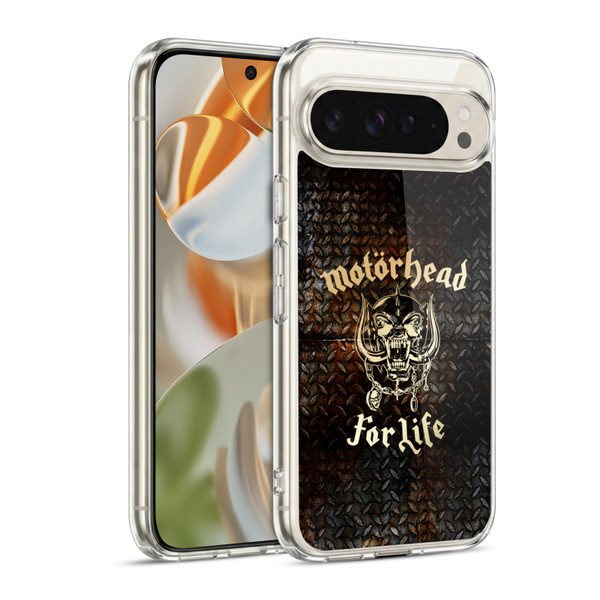 Motorhead Key Art For Life Soft Gel Case for Google Pixel 9 / Pixel 9 Pro