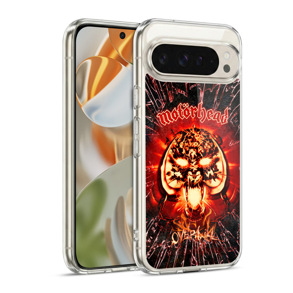 Motorhead Key Art Overkill Fame Soft Gel Case for Google Pixel 9 / Pixel 9 Pro