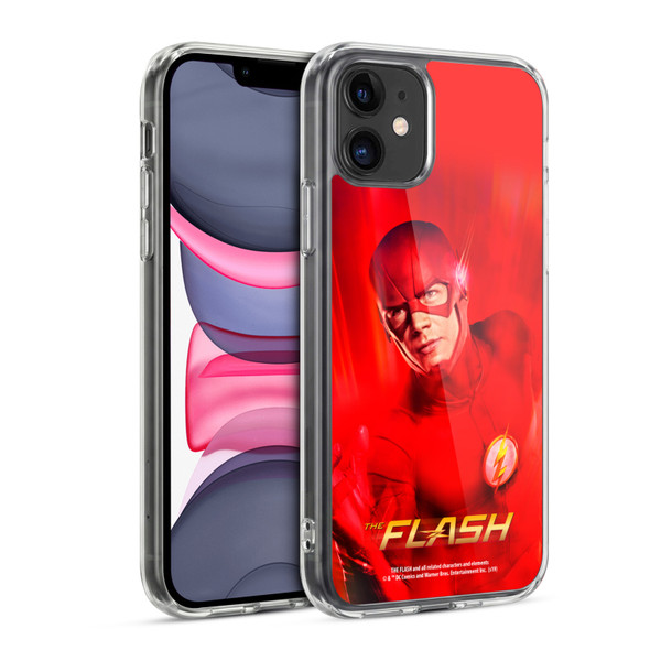 The Flash TV Series Poster Barry Red Soft Gel Case for Apple iPhone 11
