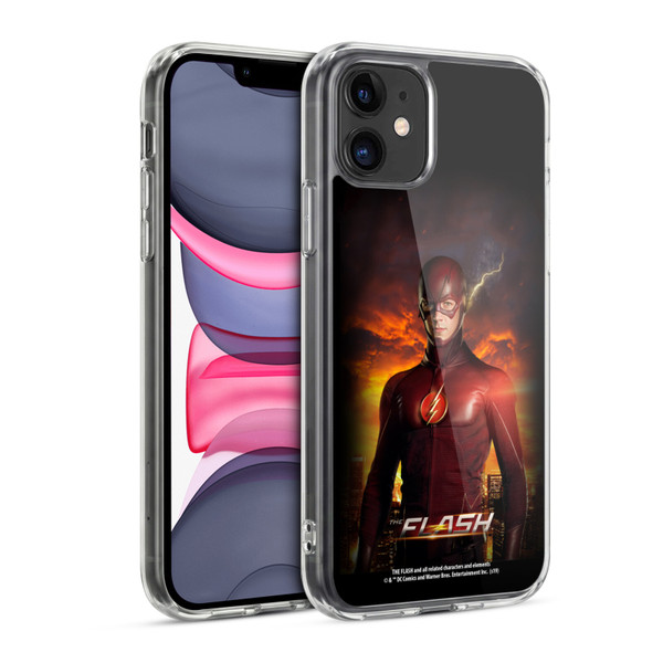 The Flash TV Series Poster Barry Stand Pose Soft Gel Case for Apple iPhone 11
