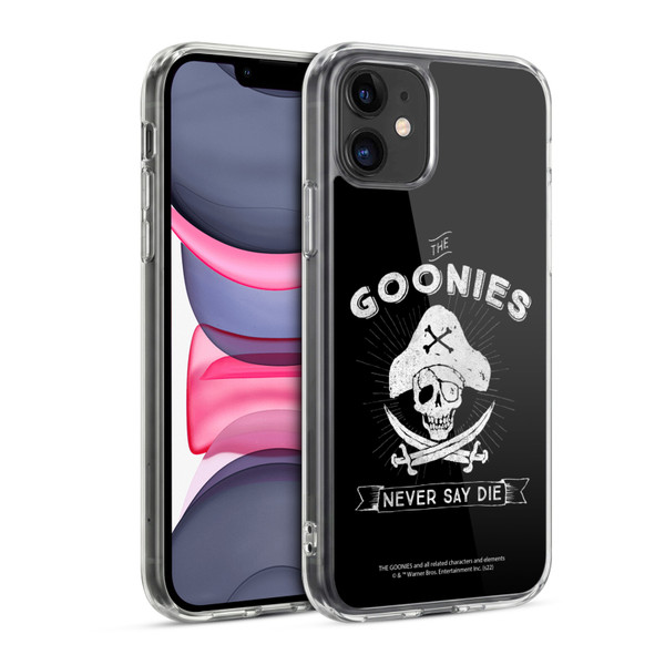 The Goonies Graphics Logo Soft Gel Case for Apple iPhone 11