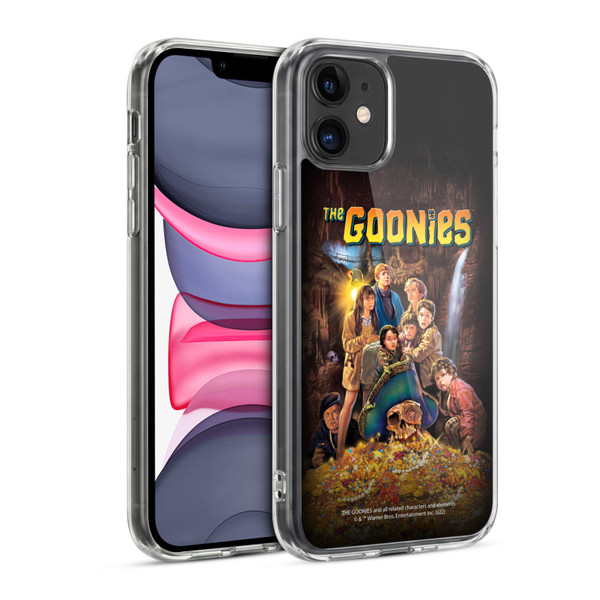 The Goonies Graphics Poster Soft Gel Case for Apple iPhone 11