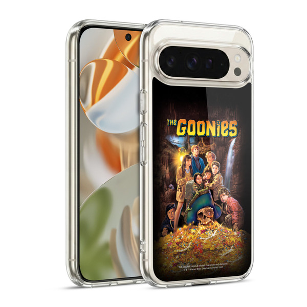 The Goonies Graphics Poster Soft Gel Case for Google Pixel 9 / Pixel 9 Pro