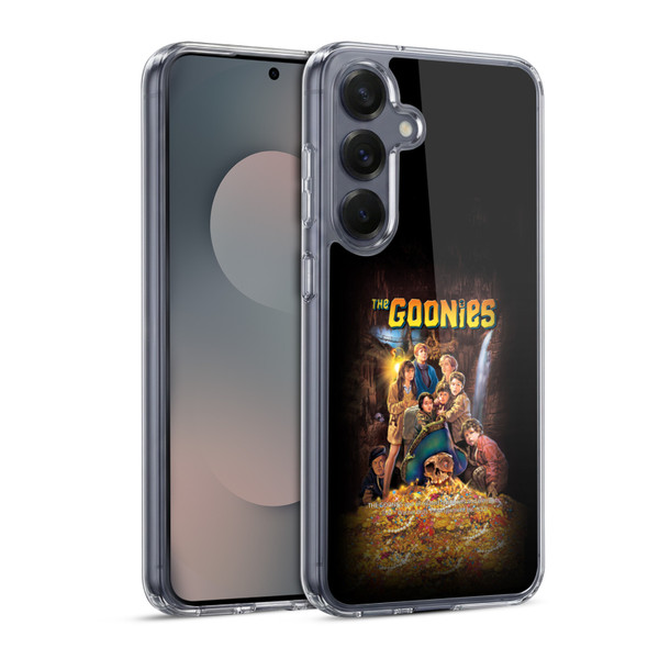 The Goonies Graphics Poster Soft Gel Case for Samsung Galaxy S25 & MagSafe