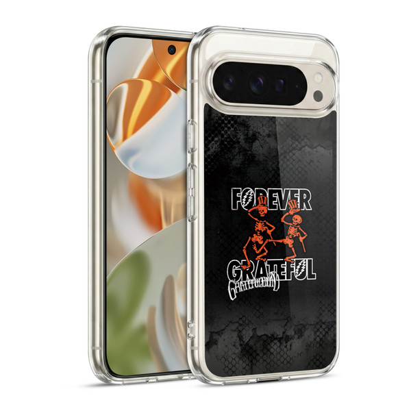 Grateful Dead Graphics Dancing Skeletons Soft Gel Case for Google Pixel 9 / Pixel 9 Pro