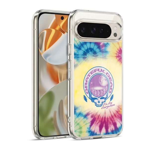Grateful Dead Graphics Logo Tie Dye Soft Gel Case for Google Pixel 9 / Pixel 9 Pro
