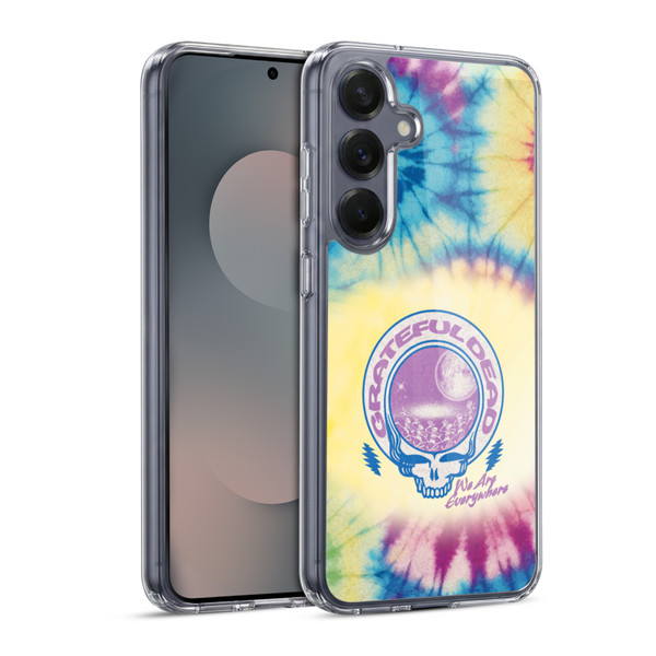 Grateful Dead Graphics Logo Tie Dye Soft Gel Case for Samsung Galaxy S25 & MagSafe