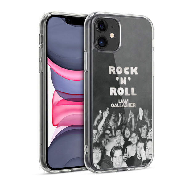 Liam Gallagher Graphics Album Cover Soft Gel Case for Apple iPhone 11