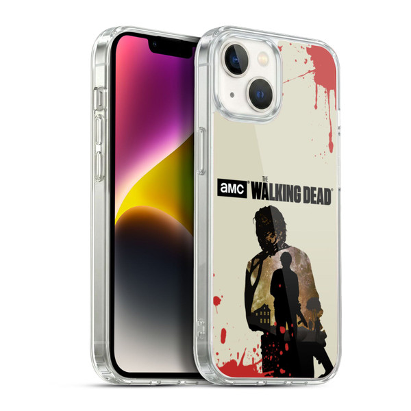AMC The Walking Dead Silhouettes Glenn Soft Gel Case for Apple iPhone 14