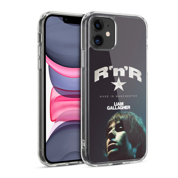 Liam Gallagher Graphics R 'N' R Star Soft Gel Case for Apple iPhone 11