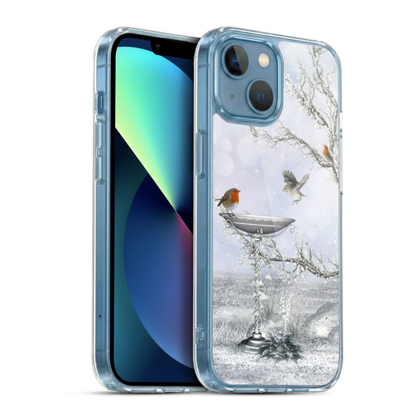Simone Gatterwe Animals Winter Feeling Soft Gel Case for Apple iPhone 13 Mini & MagSafe