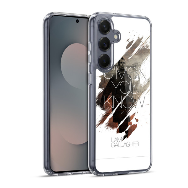 Liam Gallagher Graphics C'mon You Know Soft Gel Case for Samsung Galaxy S25+ & MagSafe