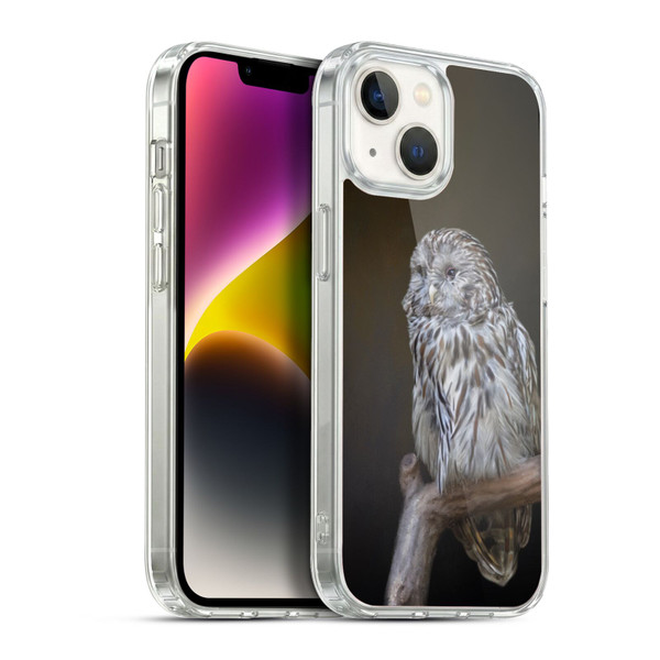 Simone Gatterwe Animals Lovely Cute Owl Soft Gel Case for Apple iPhone 14