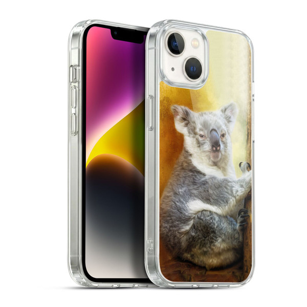 Simone Gatterwe Animals Koala Soft Gel Case for Apple iPhone 14 Plus & MagSafe