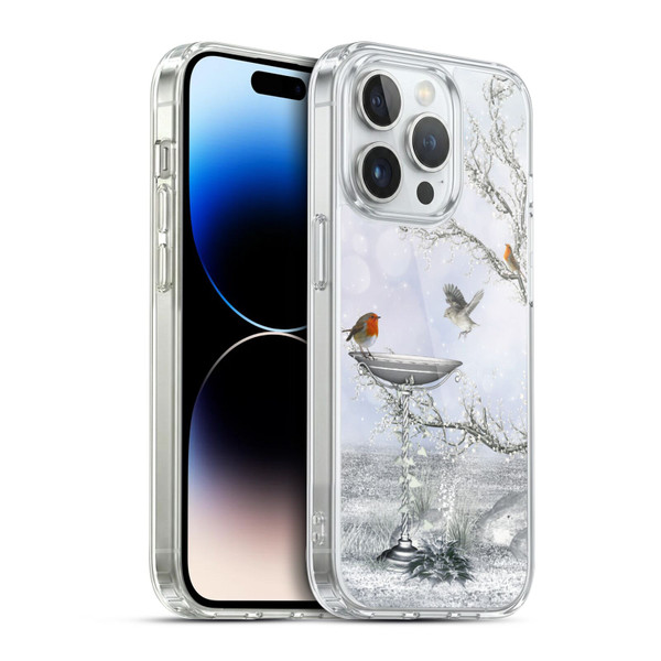 Simone Gatterwe Animals Winter Feeling Soft Gel Case for Apple iPhone 14 Pro & MagSafe