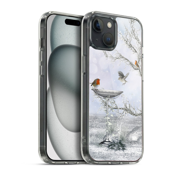 Simone Gatterwe Animals Winter Feeling Soft Gel Case for Apple iPhone 15 Plus & MagSafe