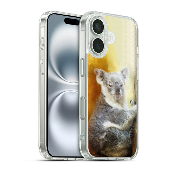 Simone Gatterwe Animals Koala Soft Gel Case for Apple iPhone 16 & MagSafe