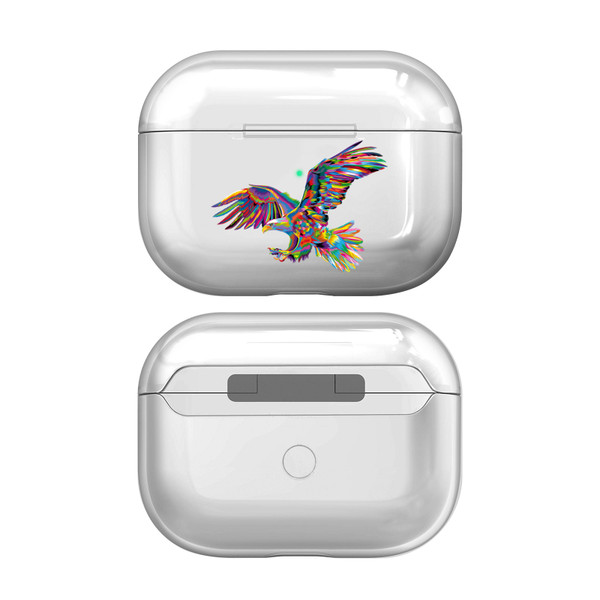 P.D. Moreno Animals Eagle Clear Hard Crystal Cover for Apple AirPods Pro Charging Case
