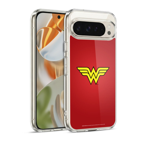 Wonder Woman DC Comics Logos Classic Soft Gel Case for Google Pixel 9 / Pixel 9 Pro