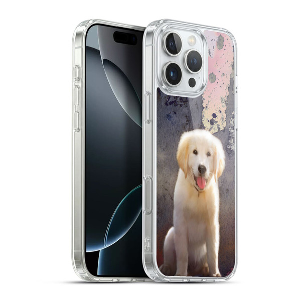 Simone Gatterwe Animals Golden Retriever Soft Gel Case for Apple iPhone 16 Pro Max & MagSafe