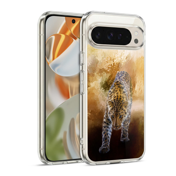 Simone Gatterwe Animals Russian Amur Leopard Soft Gel Case for Google Pixel 9 / Pixel 9 Pro