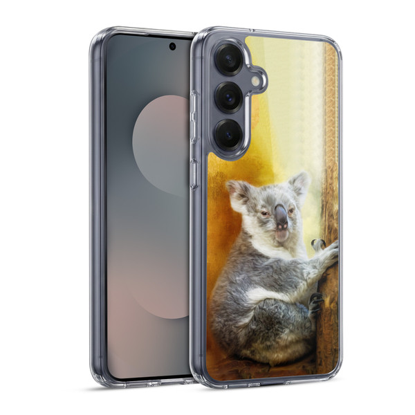 Simone Gatterwe Animals Koala Soft Gel Case for Samsung Galaxy S25 & MagSafe
