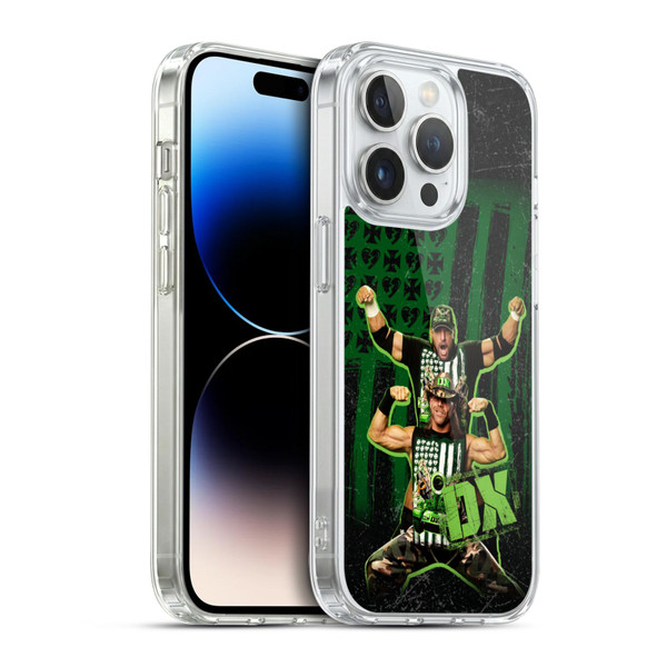 WWE D-Generation X DX Triple H & Shawn Soft Gel Case for Apple iPhone 14 Pro & MagSafe