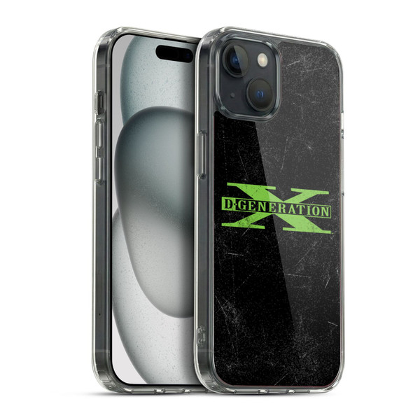 WWE D-Generation X Logo Soft Gel Case for Apple iPhone 15 Plus & MagSafe