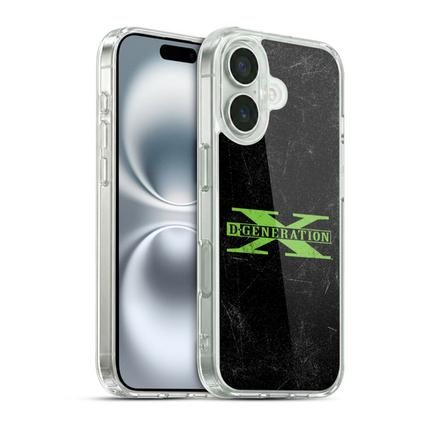 WWE D-Generation X Logo Soft Gel Case for Apple iPhone 16 & MagSafe